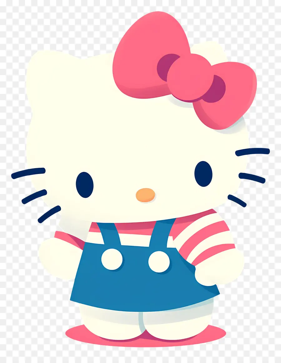 Hello Kitty น่ารัก，ตัวละครน่ารักกับธนู PNG