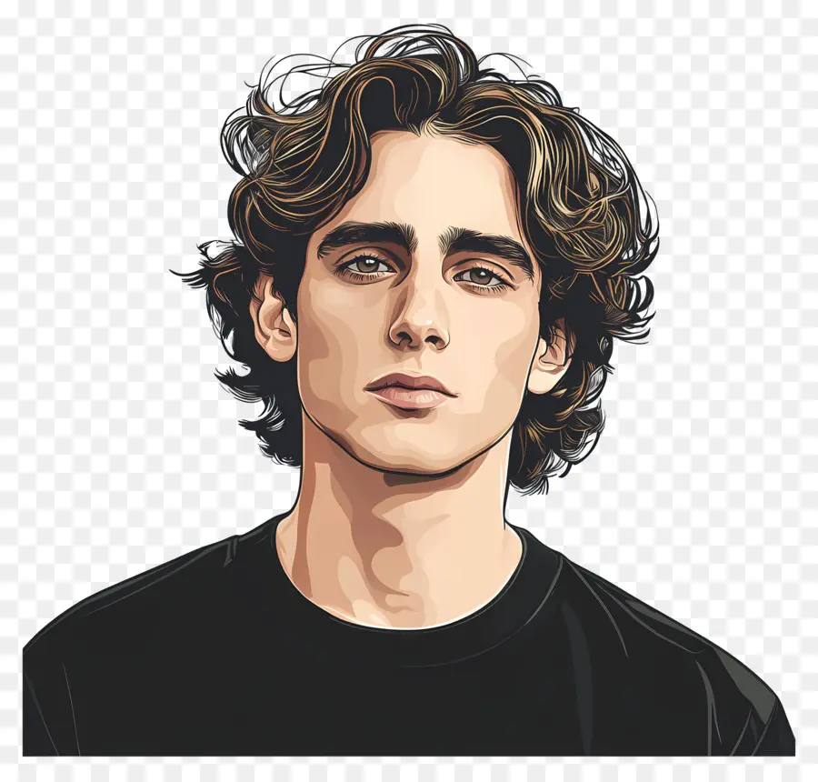 Timothee Chalamet，ภาพสีสันสดใส PNG