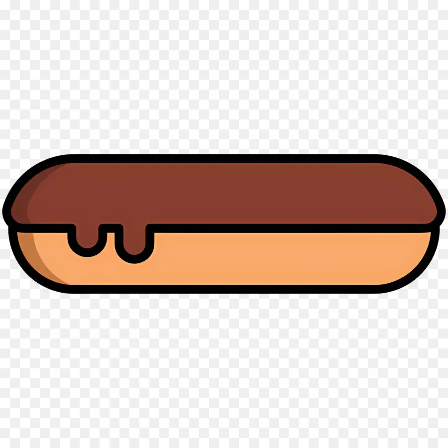 แฟลช，ช็อคโกแลต Eclair PNG