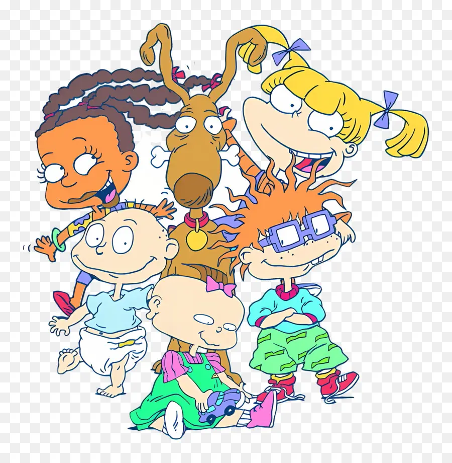 Angelica Pickles，กลุ่มเด็กการ์ตูนกับสุนัข PNG