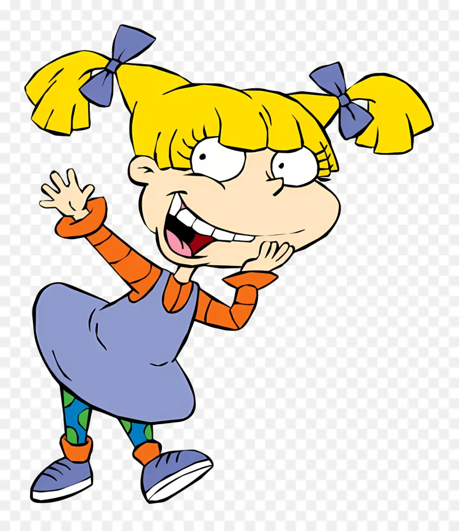 Angelica Pickles，สาวการ์ตูน PNG