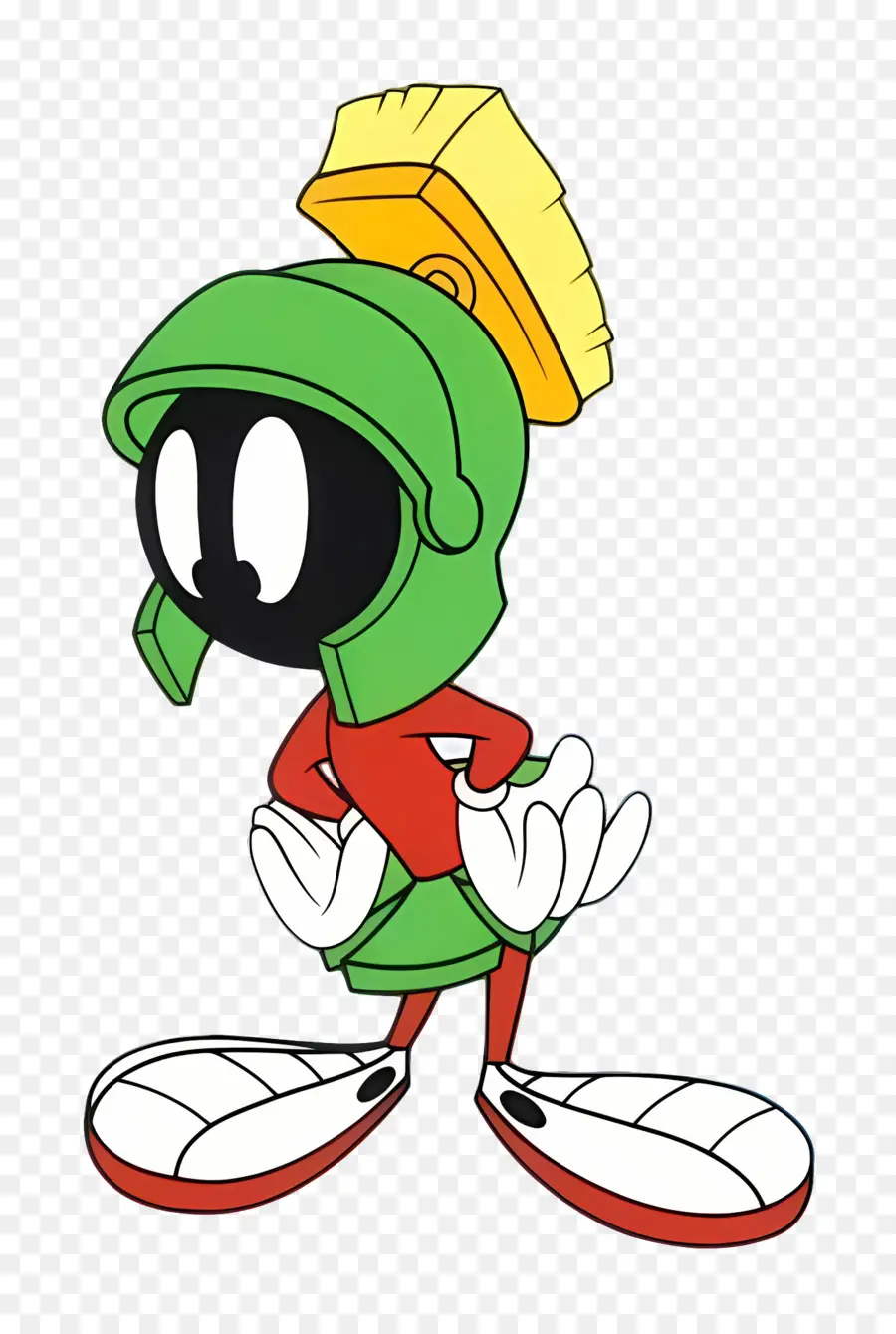 Marvin The Martian，ตัวการ์ตูนในหมวกกันน็อก PNG