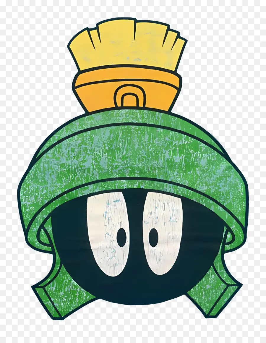 Marvin The Martian，หัวมนุษย์ต่างดาวการ์ตูน PNG