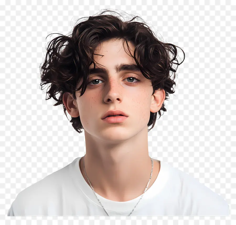 Timothee Chalamet，ภาพเหมือนของชายหนุ่ม PNG