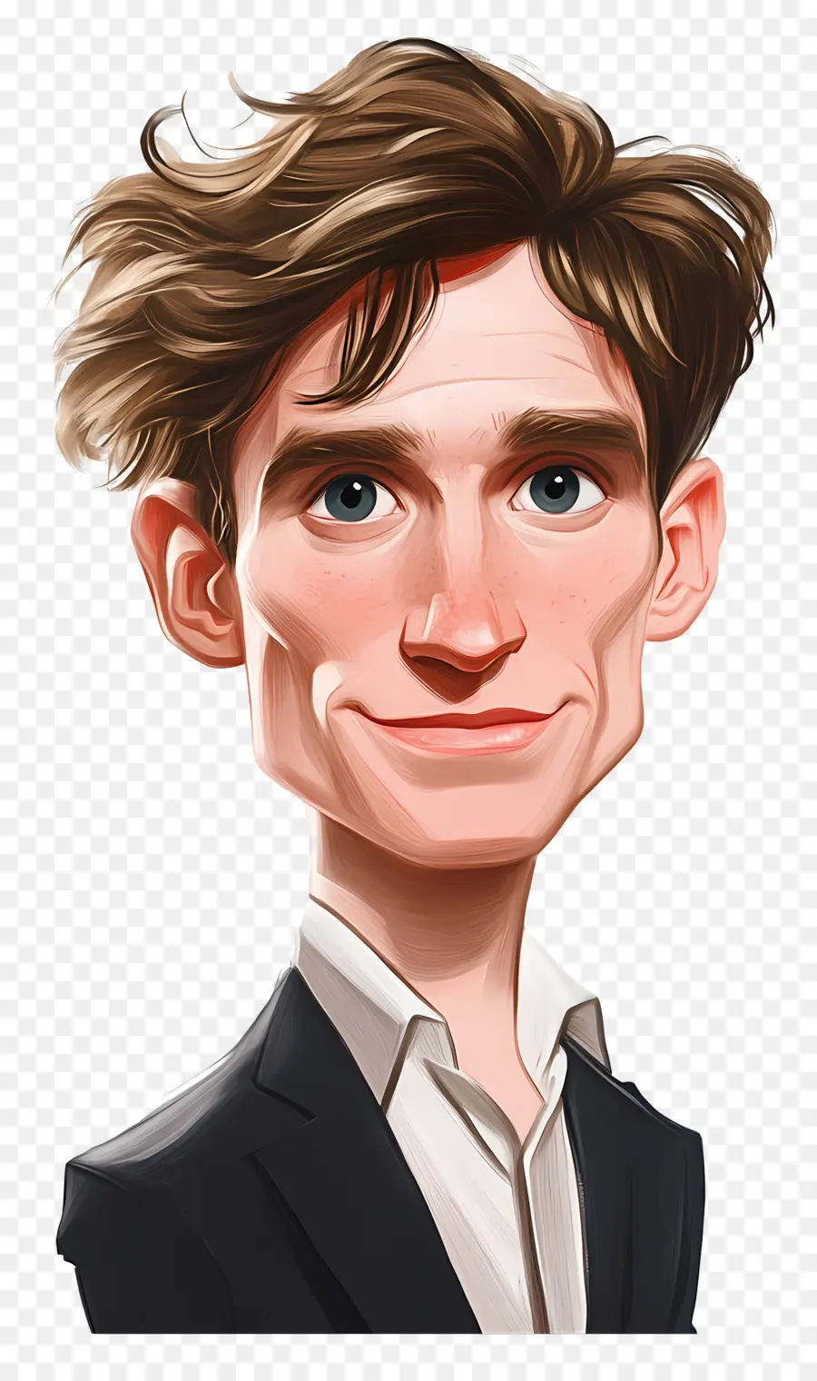 Eddie Redmayne，ภาพล้อเลียน PNG