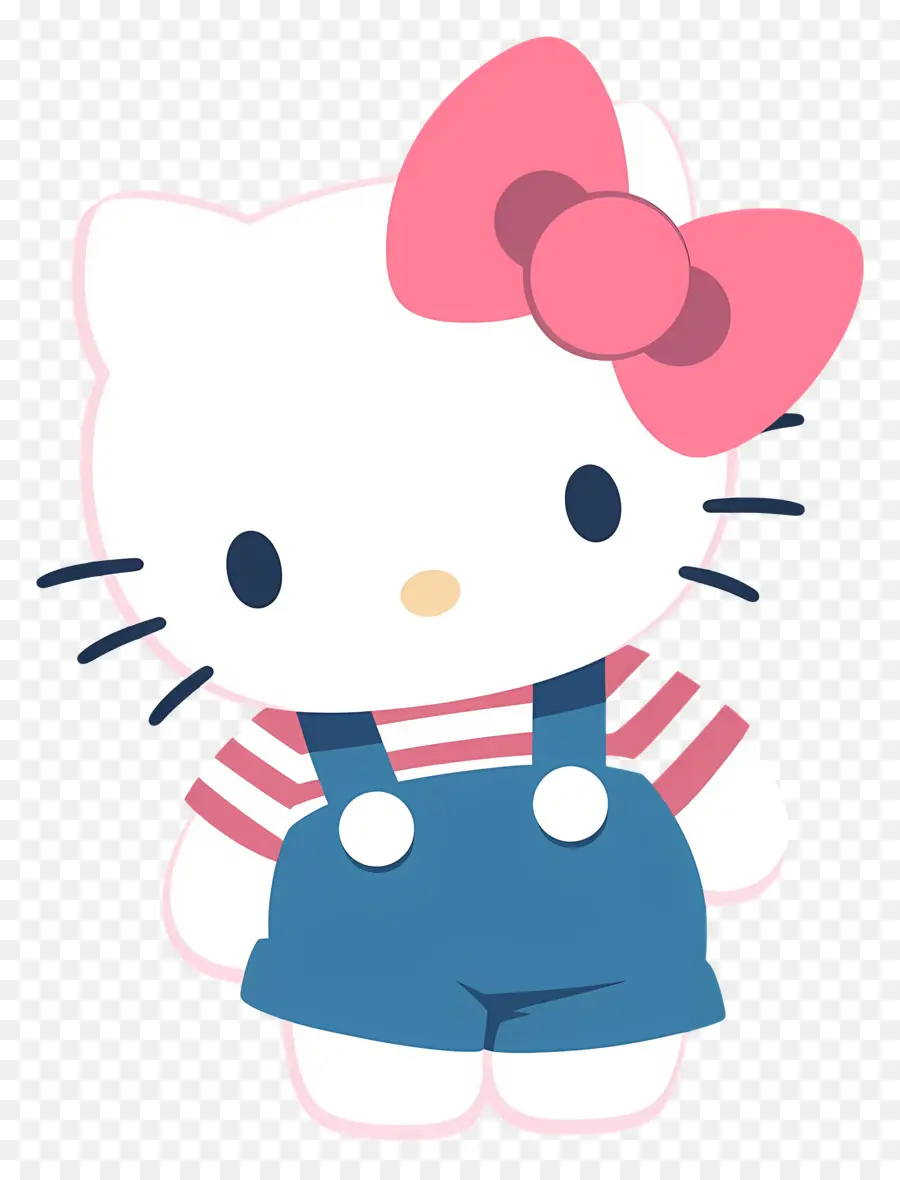 Hello Kitty น่ารัก，ตัวละครน่ารักกับธนู PNG