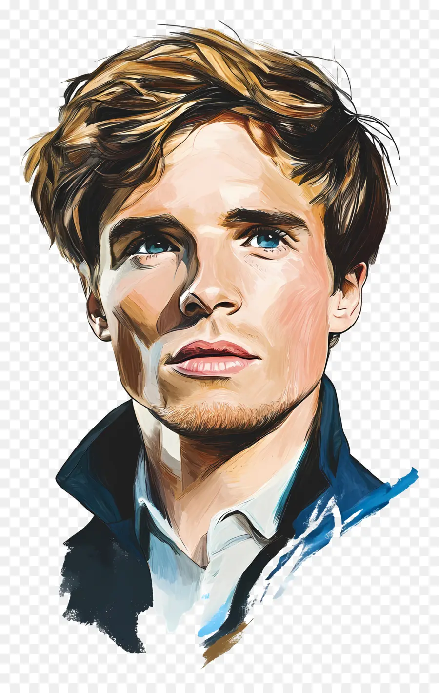 Eddie Redmayne，ภาพเหมือน PNG