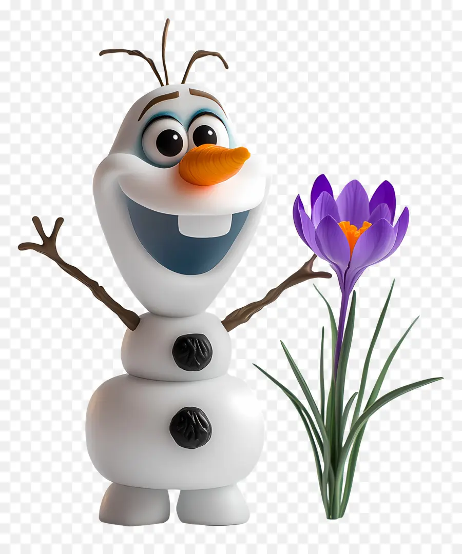 Olaf แช่แข็ง，มนุษย์หิมะ PNG