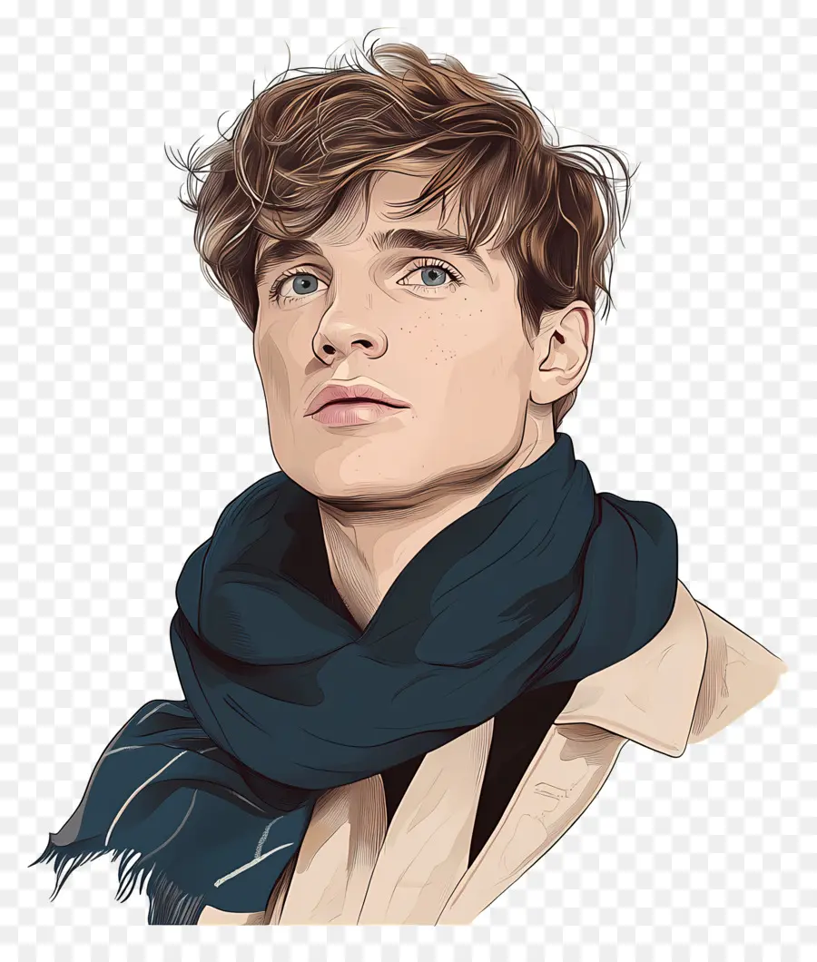 Eddie Redmayne，ผู้ชายที่มีสไตล์ PNG