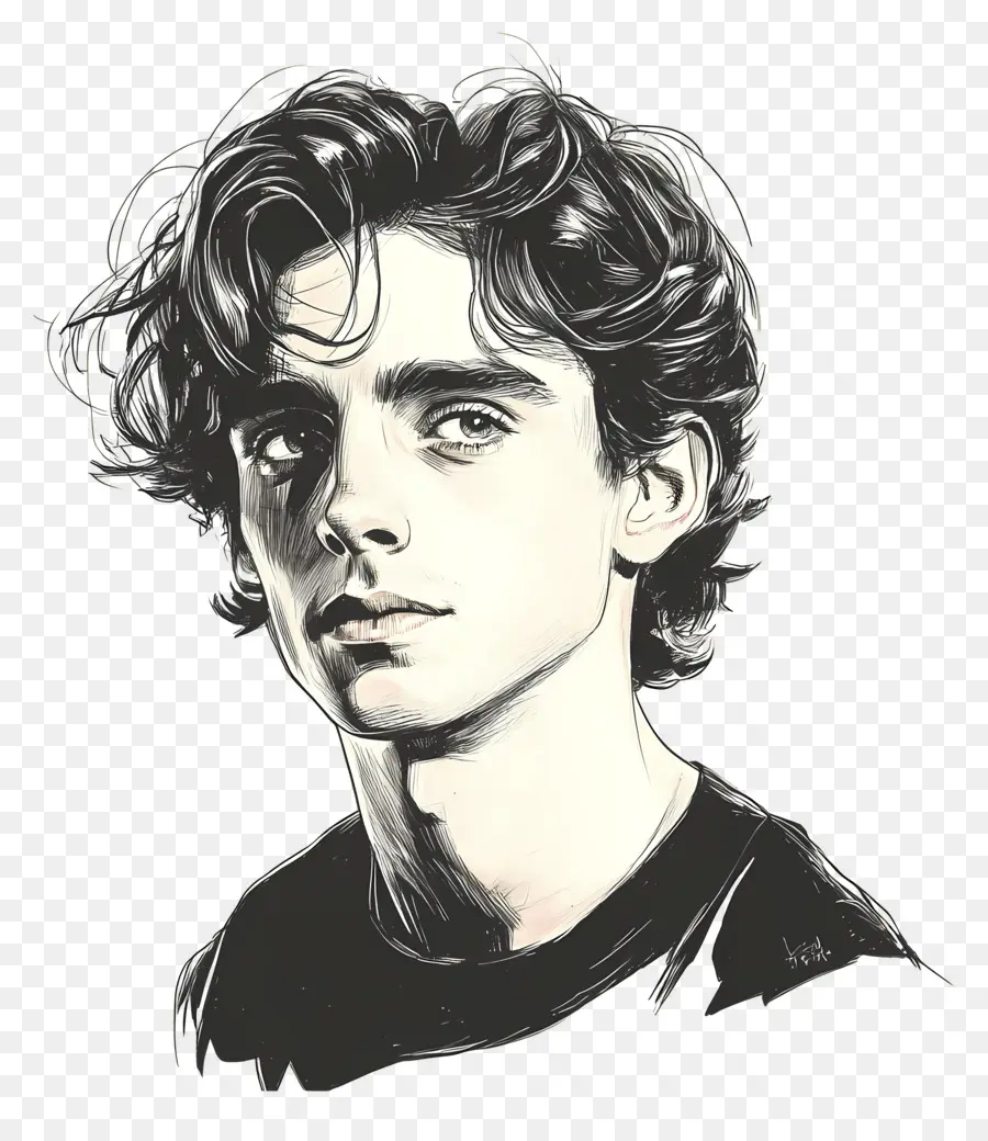 Timothee Chalamet，ภาพสีสันสดใส PNG