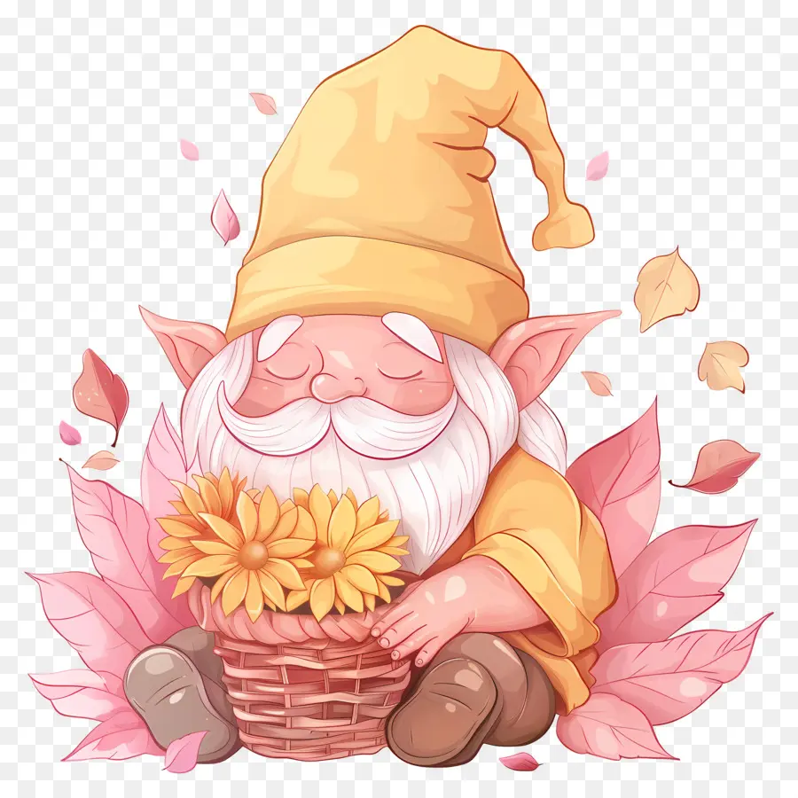 Gnome วันขอบคุณพระเจ้าน่ารัก，Gnome นอนหลับ PNG