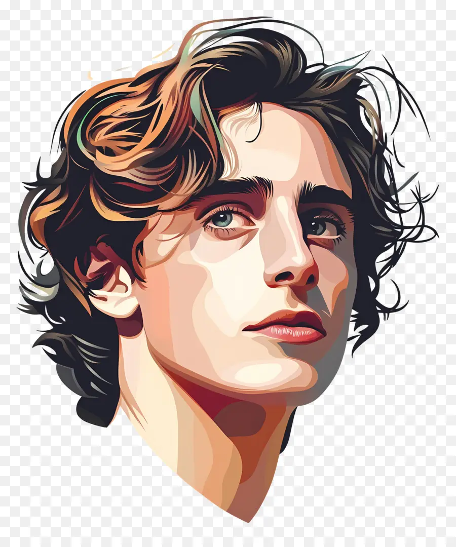 Timothee Chalamet，ภาพสีสันสดใส PNG