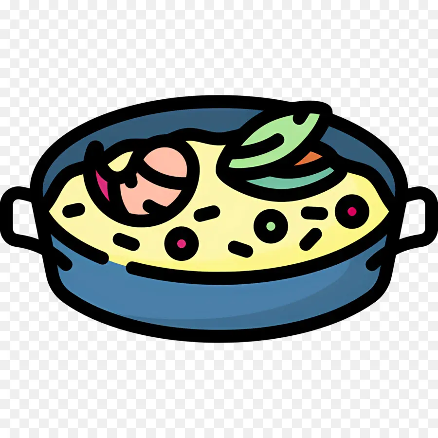 Paella，หม้อตุ๋น PNG