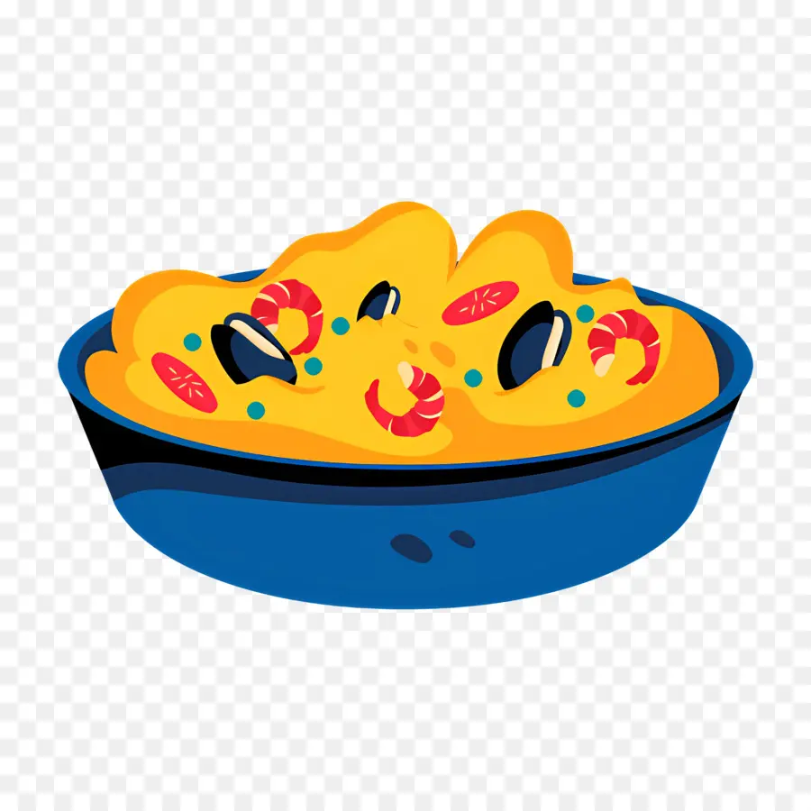 Paella，อาหารทะเล PNG