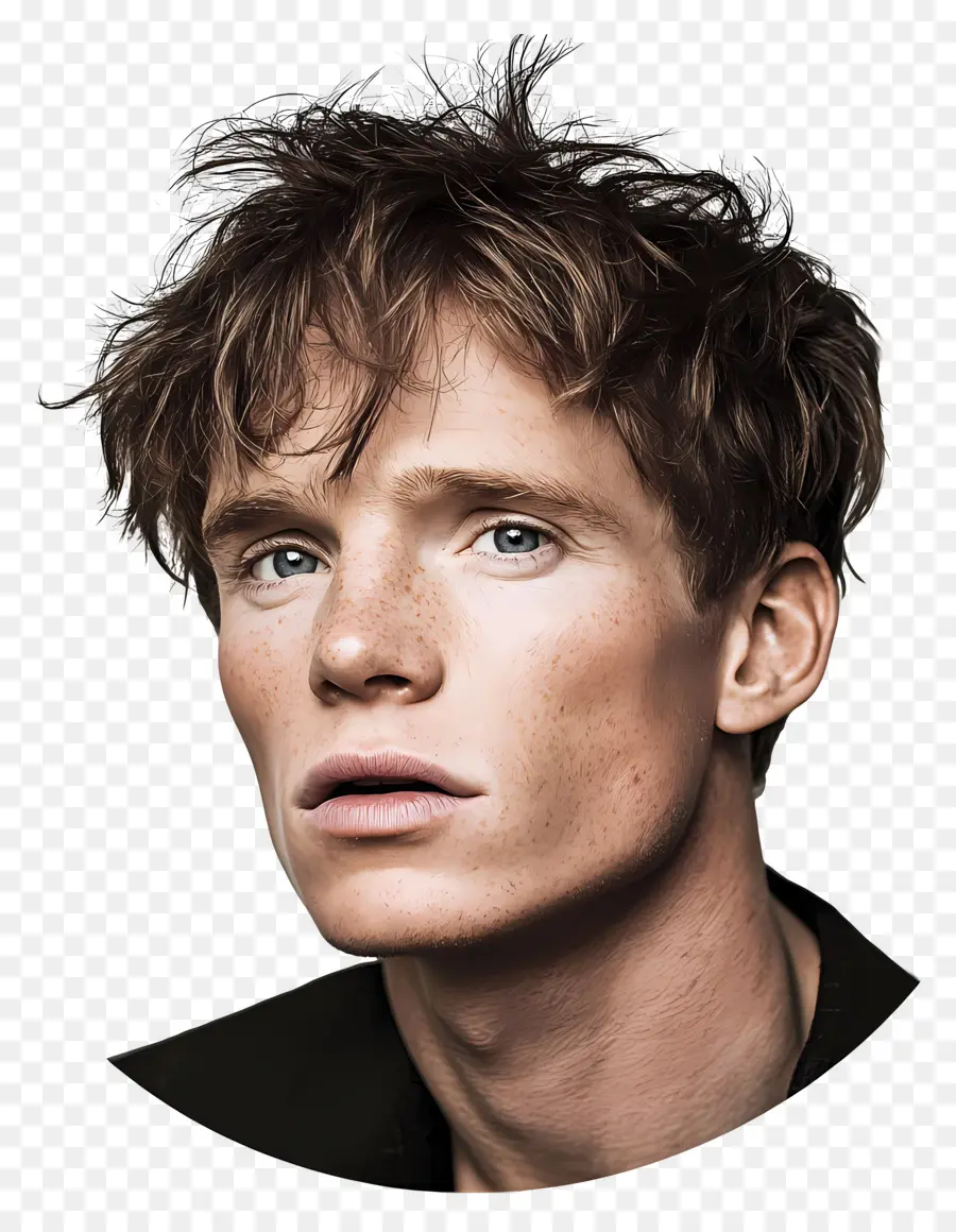 Eddie Redmayne，ภาพเหมือนจริง PNG