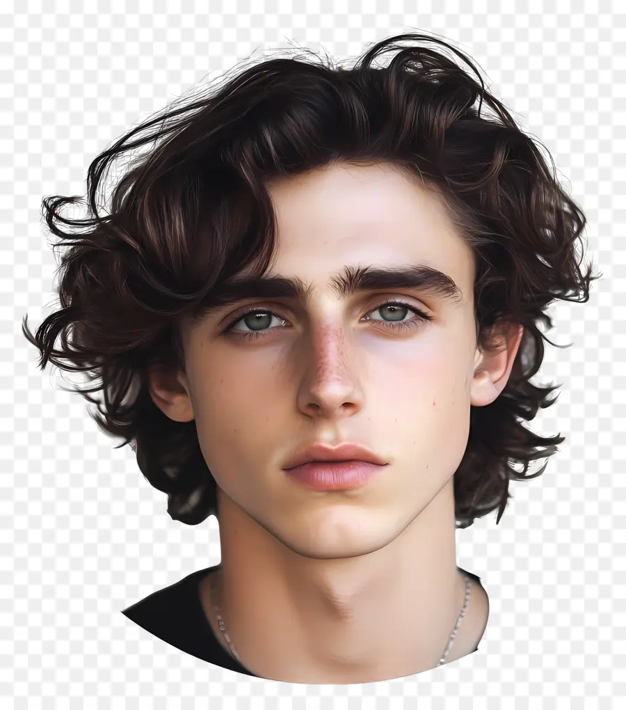 Timothee Chalamet，ภาพเหมือนของชายหนุ่ม PNG