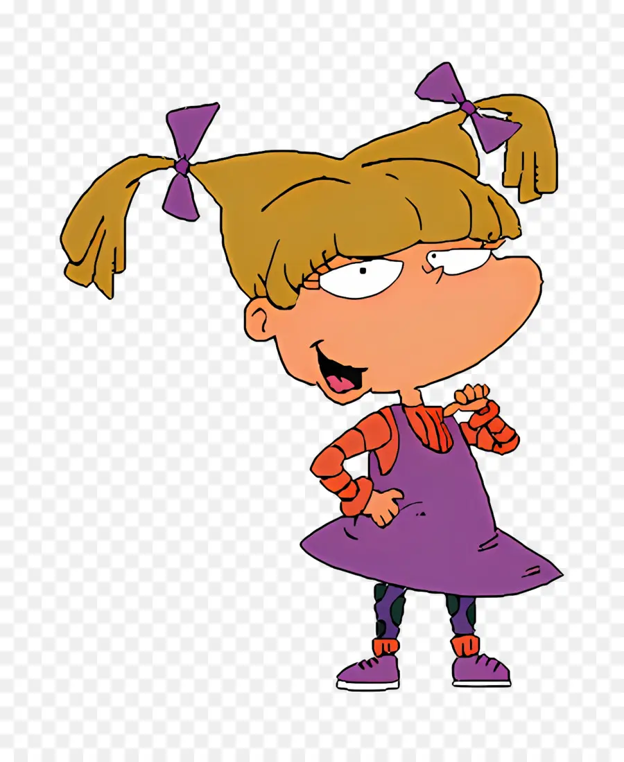 Angelica Pickles，สาวการ์ตูน PNG