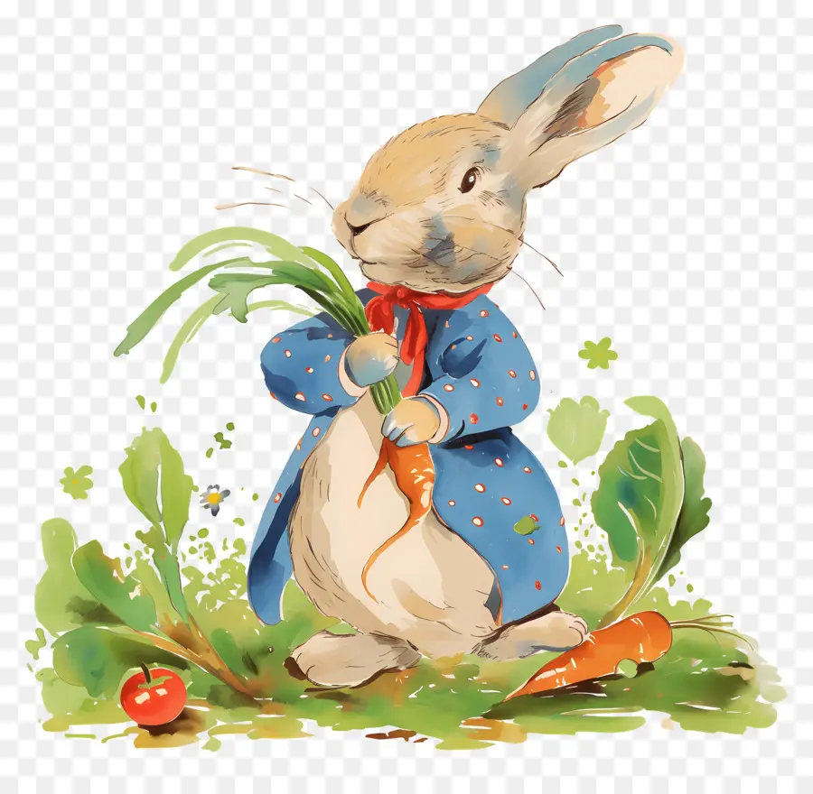 Peter Rabbit，กระต่ายกับแครอท PNG