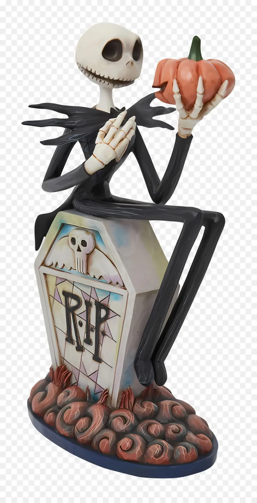 แจ็ค Skellington，โครงกระดูกกับฟักทอง PNG