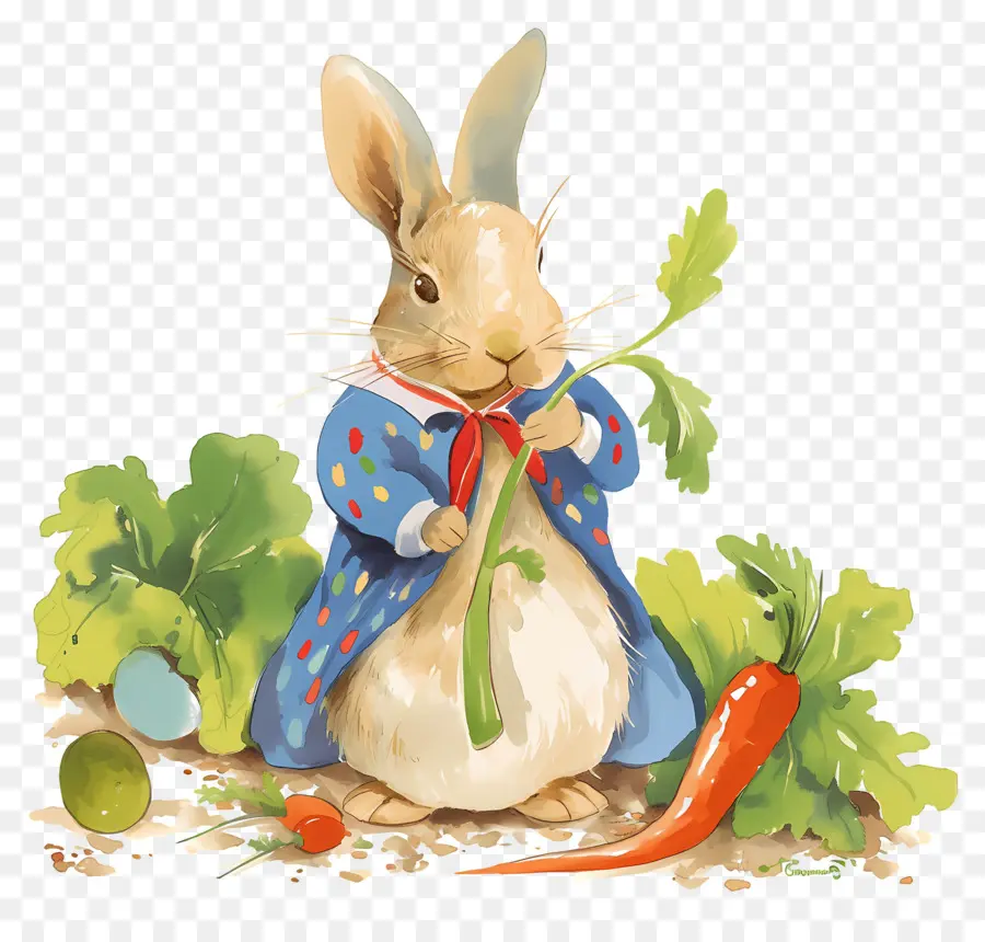 Peter Rabbit，กระต่ายกับแครอท PNG