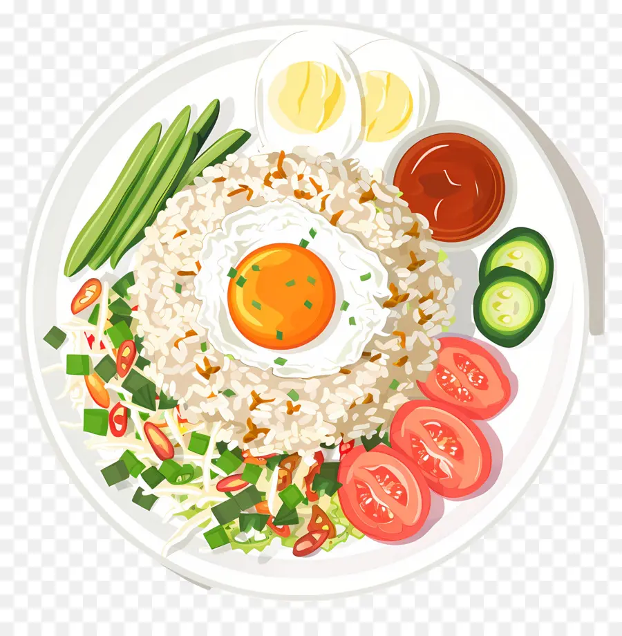 ข้าวผัด，ข้าวผัดกับไข่ PNG