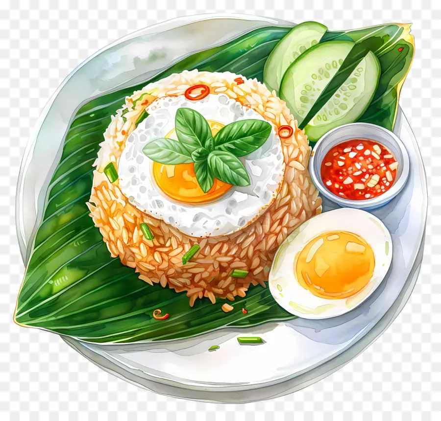 ข้าวผัด，ข้าวอ้วน PNG