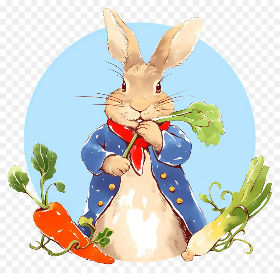 Peter Rabbit，กระต่ายกับแครอท PNG