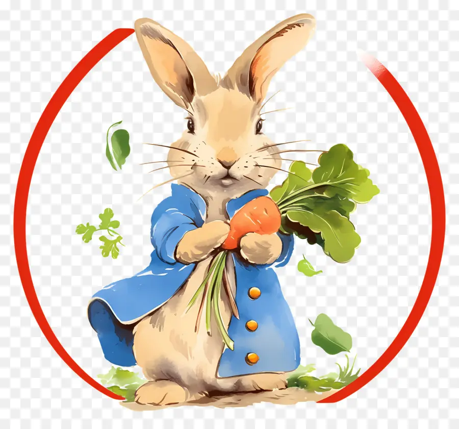 Peter Rabbit，กระต่ายกับแครอท PNG