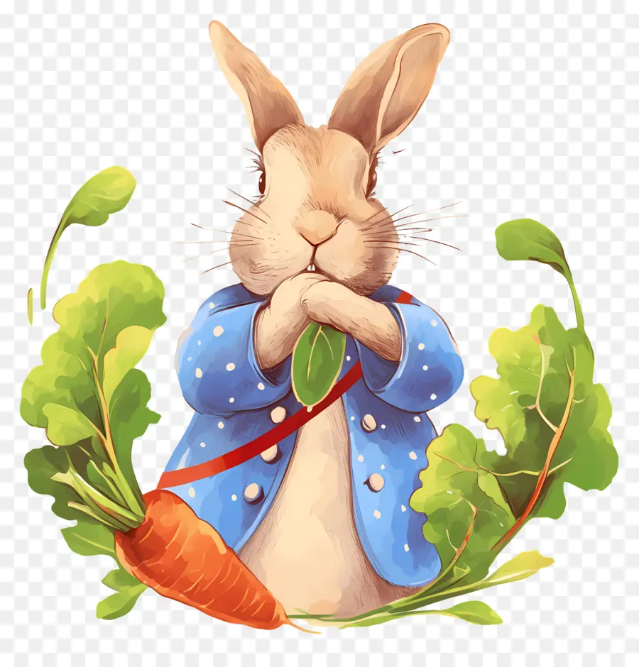 Peter Rabbit，กระต่ายกับแครอท PNG