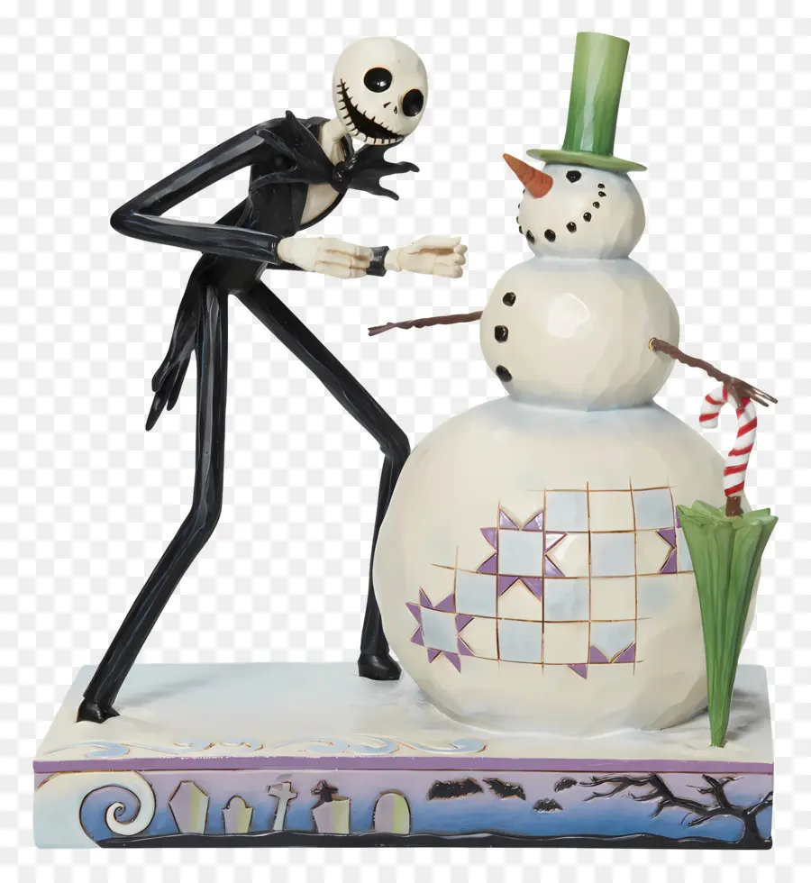 แจ็ค Skellington，โครงกระดูกกับมนุษย์หิมะ PNG