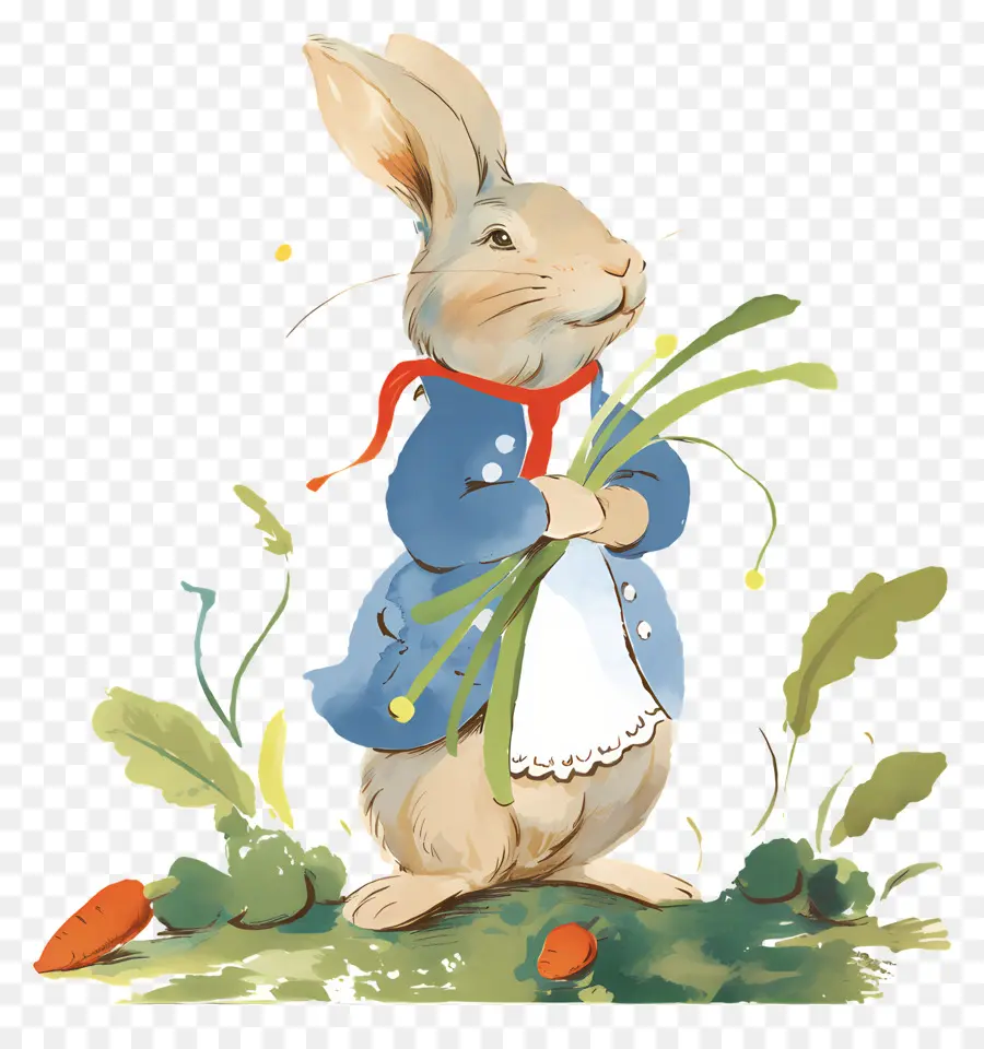 Peter Rabbit，กระต่ายกับแครอท PNG