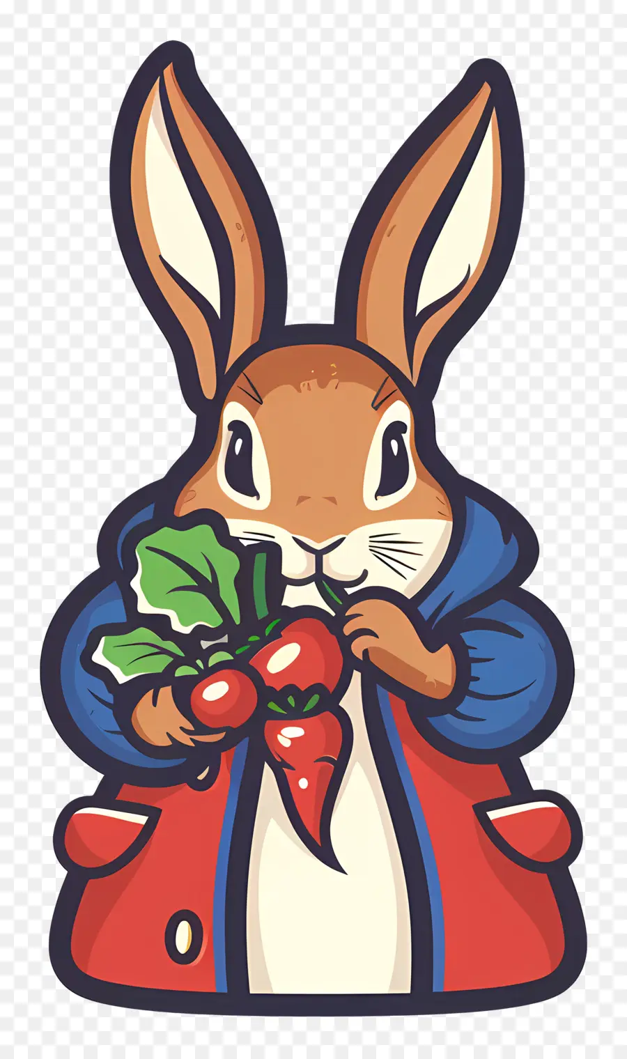 Peter Rabbit，กระต่ายกับผัก PNG