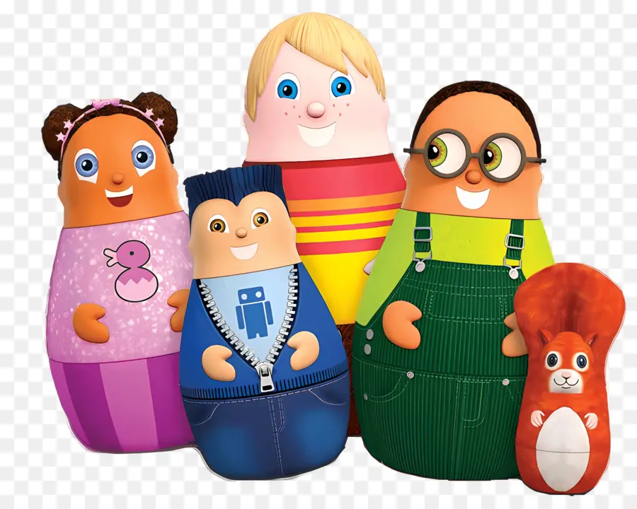 Higglytown Heroes，ครอบครัวตุ๊กตา PNG