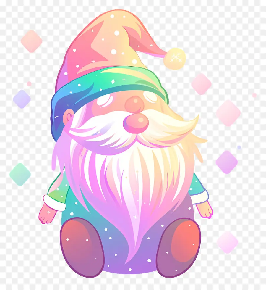 Gnome คริสต์มาส，คำพังเพยสีสันสดใส PNG