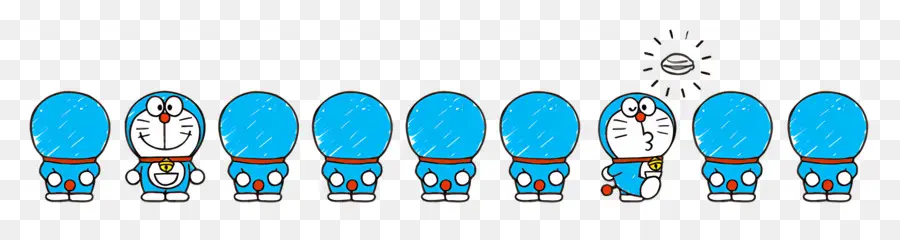 Doraemon，แมวหุ่นยนต์สีน้ำเงิน PNG