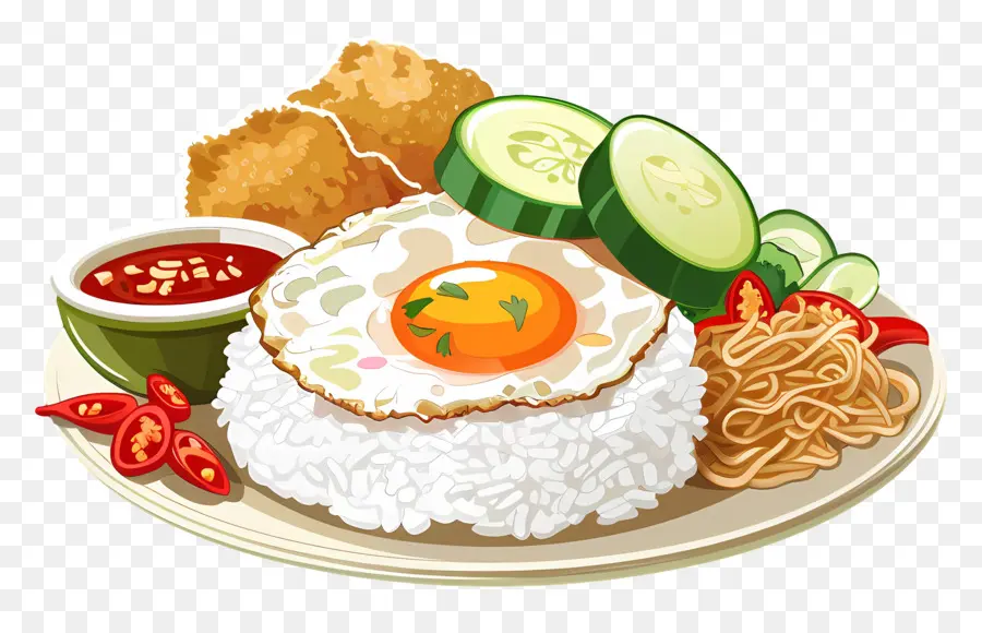 ข้าวอ้วน，ข้าวทอด PNG