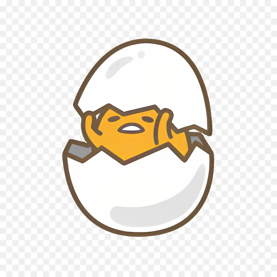 Gudetama，ไข่แดง PNG