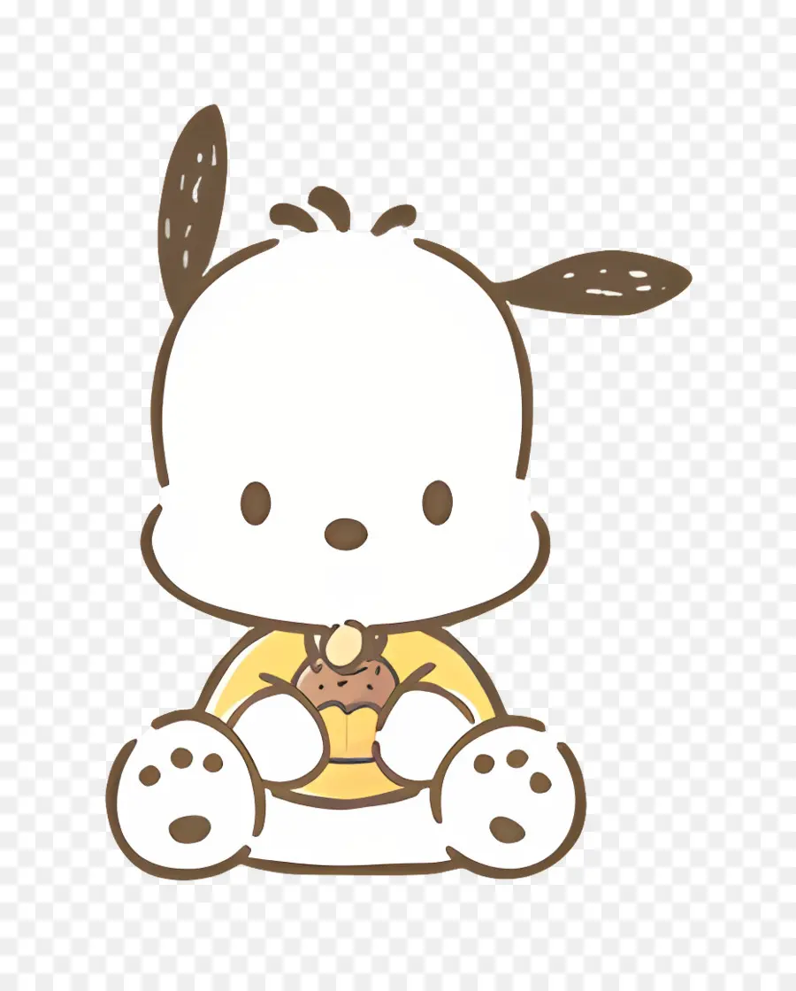 Pochacco，สุนัขน่ารักกับมัฟฟิน PNG