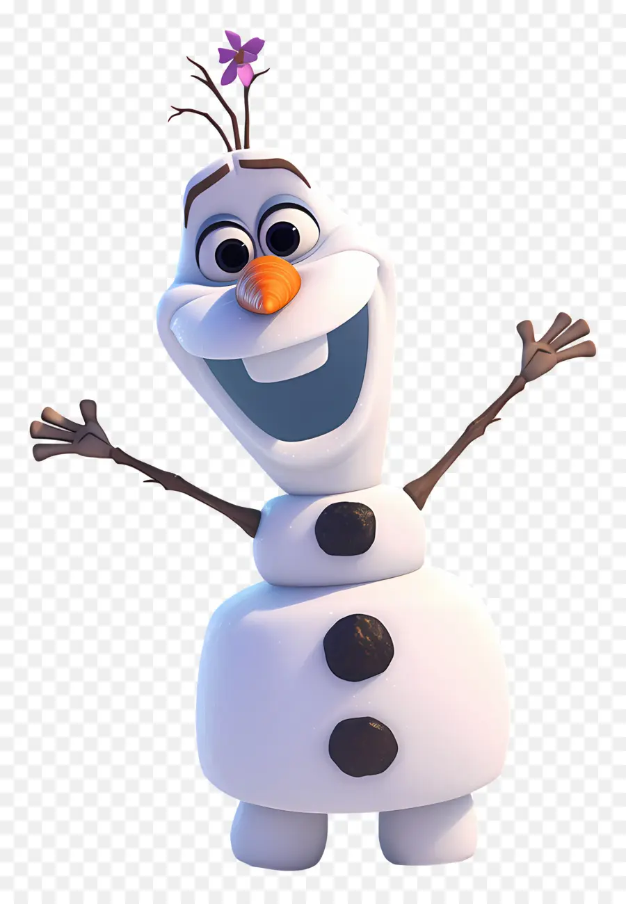 Olaf แช่แข็ง，มนุษย์หิมะ PNG