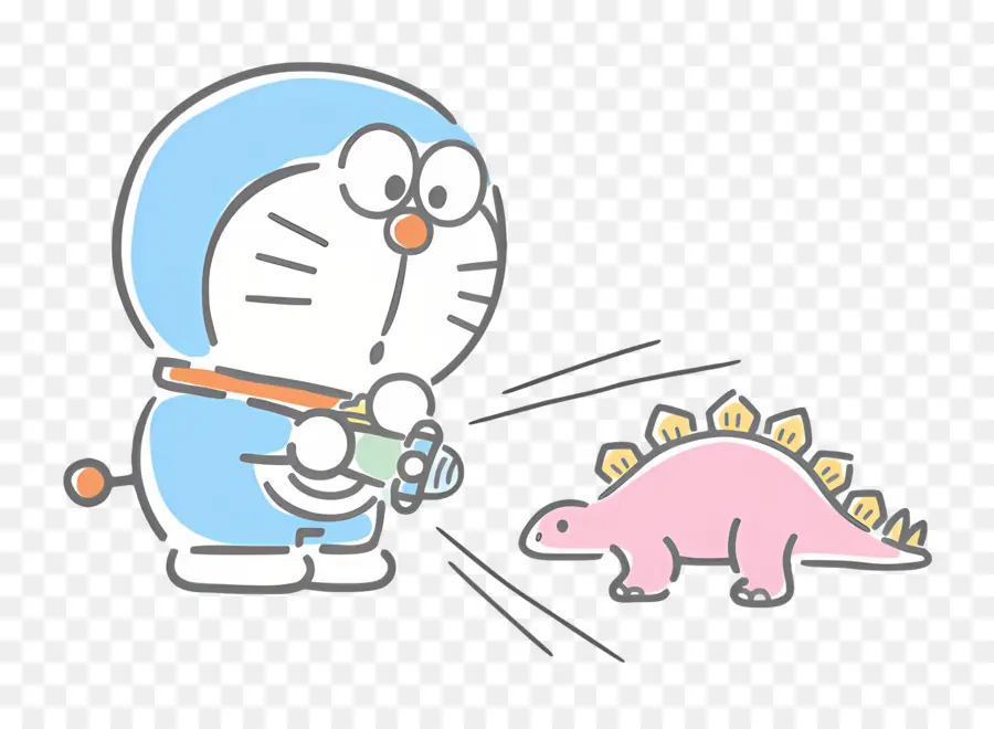 Doraemon，Doraemon และ Dinosaur PNG