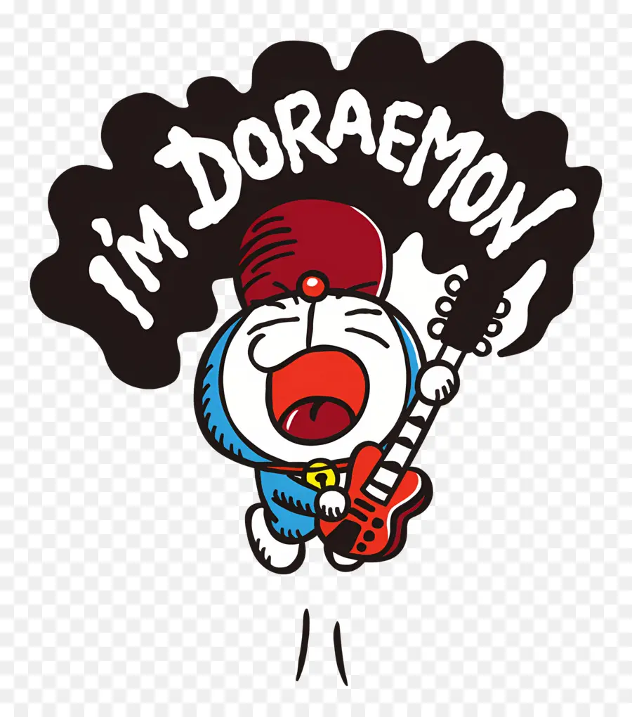 Doraemon，Doraemon กับกีตาร์ PNG