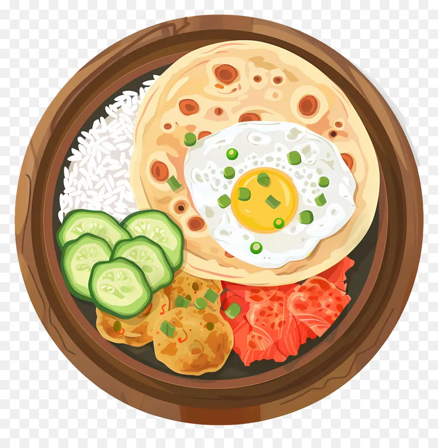 ข้าวอ้วน，ข้าวและไข่ PNG