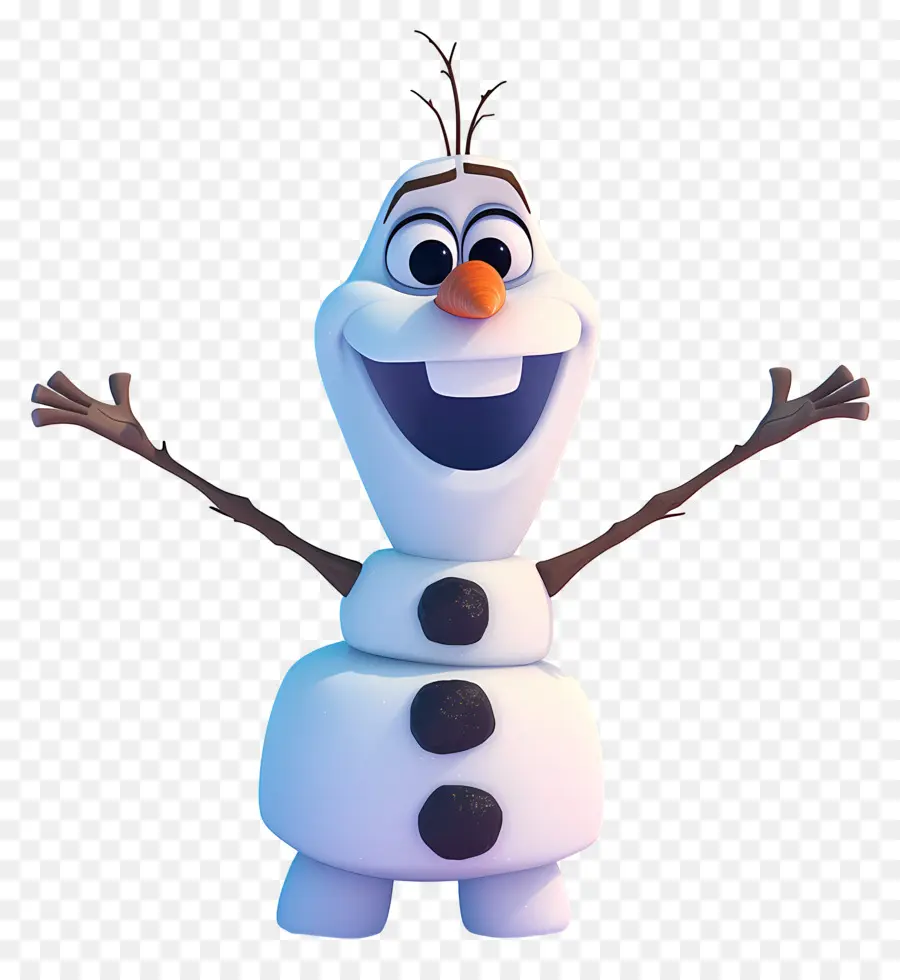 Olaf แช่แข็ง，มนุษย์หิมะ PNG