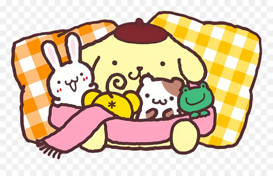 ปอมพอร์ท，Pompompurin และเพื่อน PNG