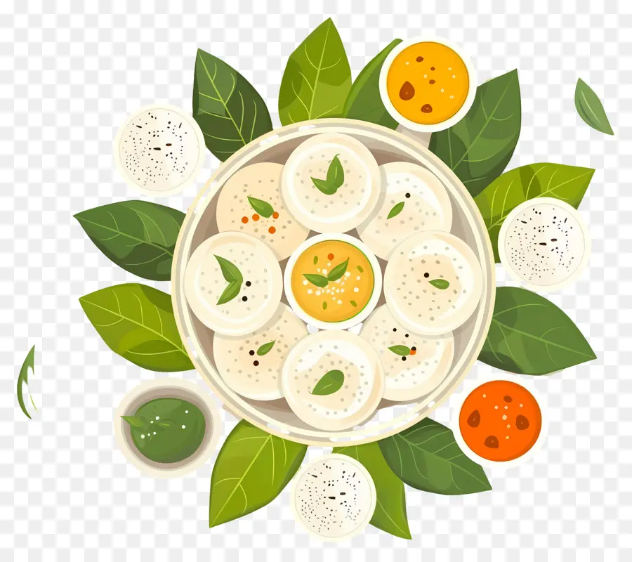 Idli，จานอาหาร PNG