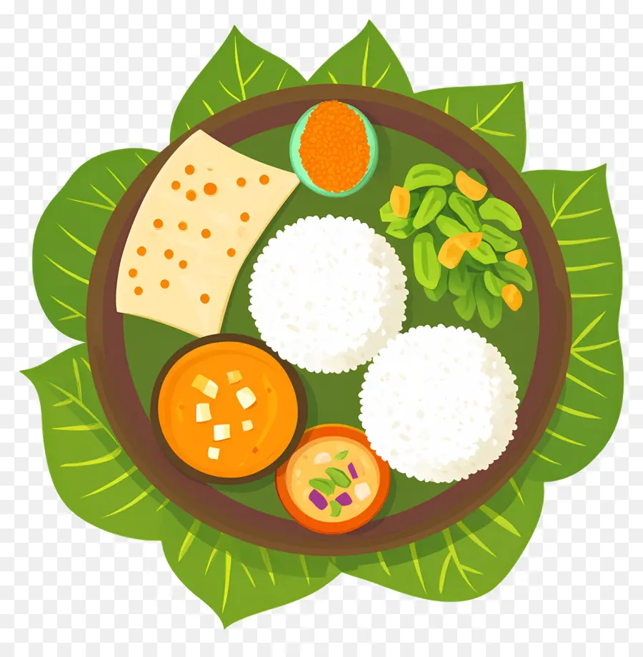 Thali อินเดีย，จาน PNG