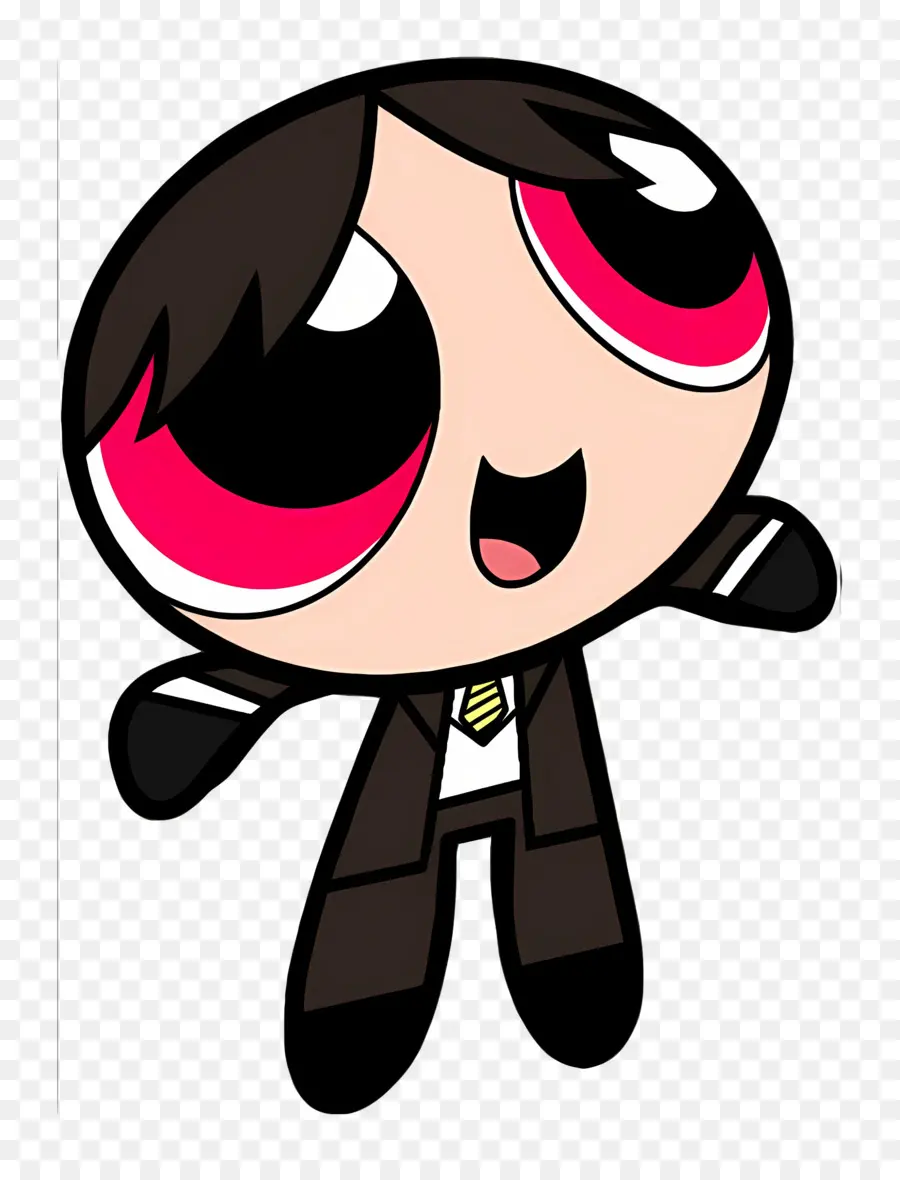 Powerpuff Girls，เด็กชายในชุดสูท PNG