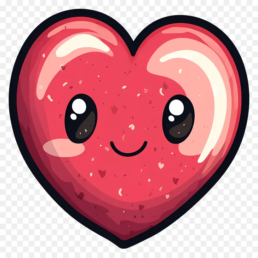 Kawaii Heart，หัวใจ PNG