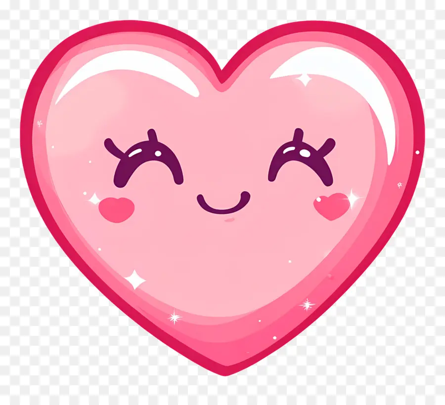 Kawaii Heart，หัวใจ PNG