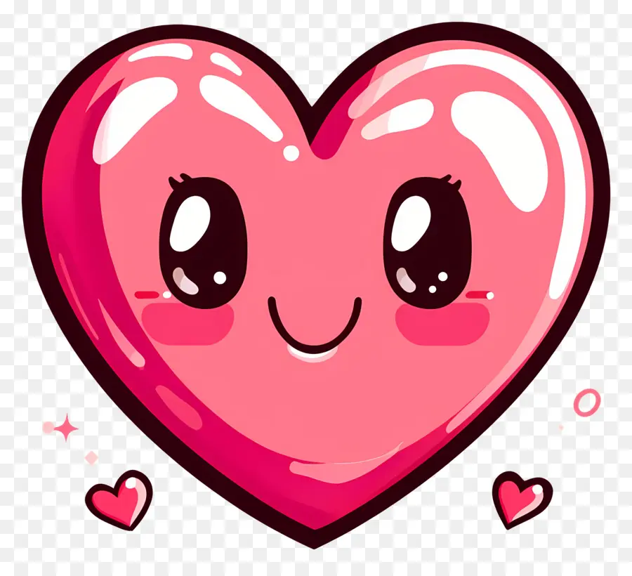 Kawaii Heart，หัวใจ PNG